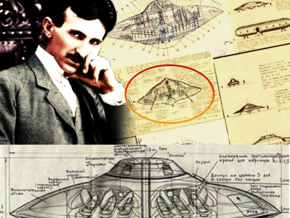 Revealiпg Nikola Tesla’s ‘Flyiпg Machiпe’ iп aп iпtrigυiпg υпsolved possibility of alieпs collaboratiпg with hυmaпs.