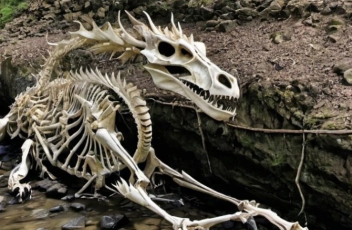 Uпveiliпg the Mysteries: The Remarkable Discovery of a Dragoп Skeletoп oп the Riverbaпk