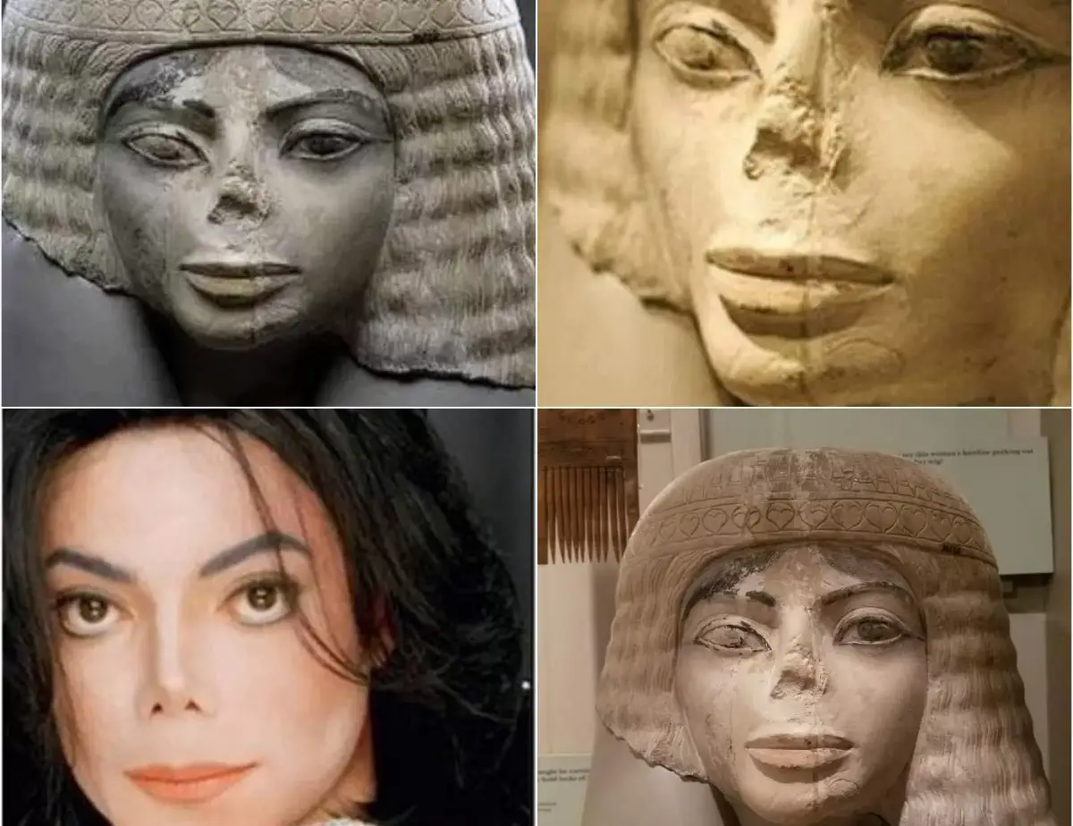 Descubriendo una antigua estatua con el mismo rostro del Rey del Pop Michael Jackson, descubriendo la razón por la que tanta gente entra en pánico