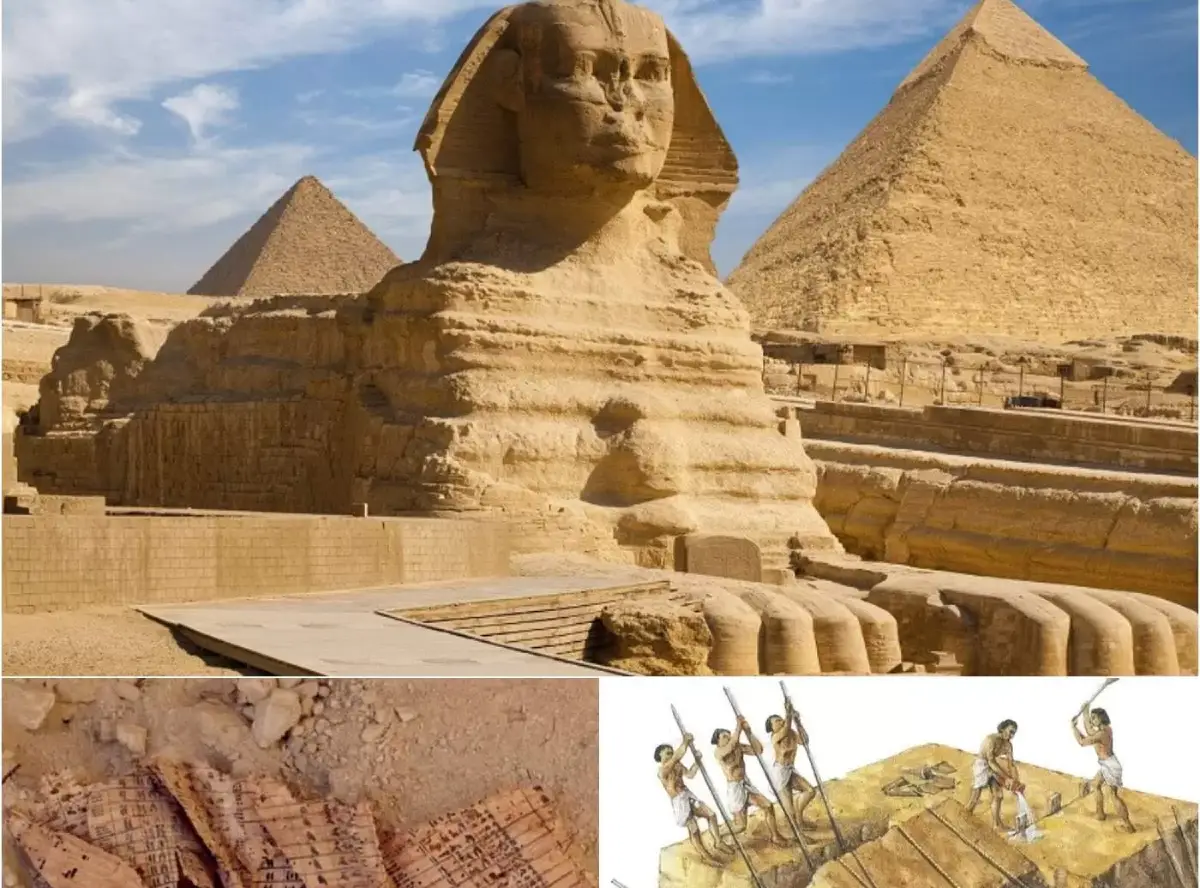 Los arqueólogos descubrieron diarios antiguos que revelan secretos previamente desconocidos sobre cómo se construyó la Gran Pirámide de Giza.