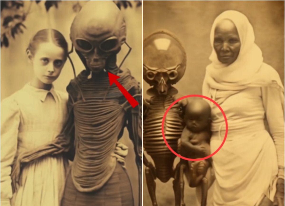  Fotos familiares de hace 2.000 años revelan el misterio de la presencia extraterrestre