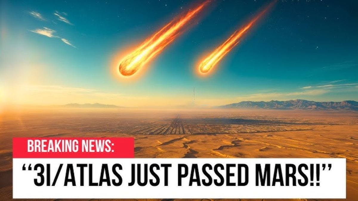 SHOCKING: 3I/ATLAS Just Passed Mars While NASA SHUTSDOWN