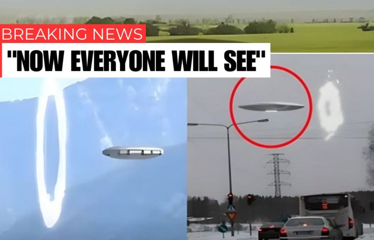Viewers Were Stunned by Footage of a Flying Saucer Passing Through a “Time Portal”